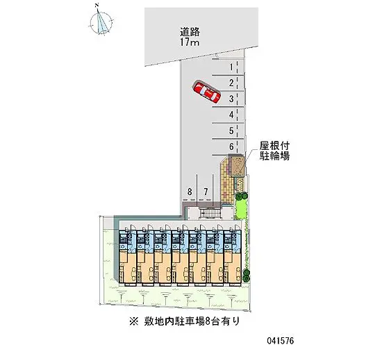 ★手数料０円★瀬戸市大坂町　月極駐車場（LP）